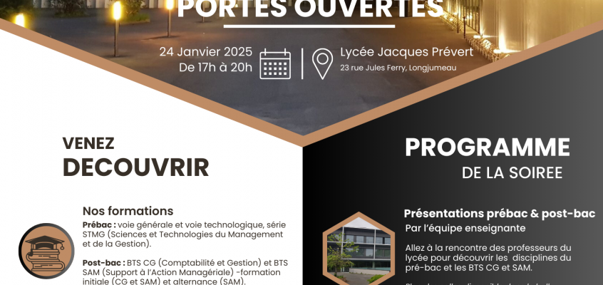 Portes ouvertes 2025