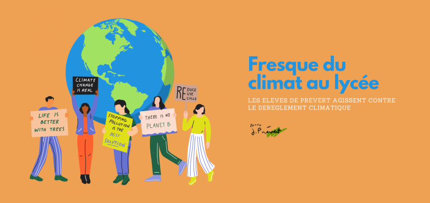Les élèves de Prévert agissent contre le dérèglement climatique : La Fresque du Climat